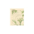 thumbnail image 4 of Topographical Map - Thackerville Texas Oklahoma Quad - USGS 1968 - Vintage Wall Art, 4 of 4