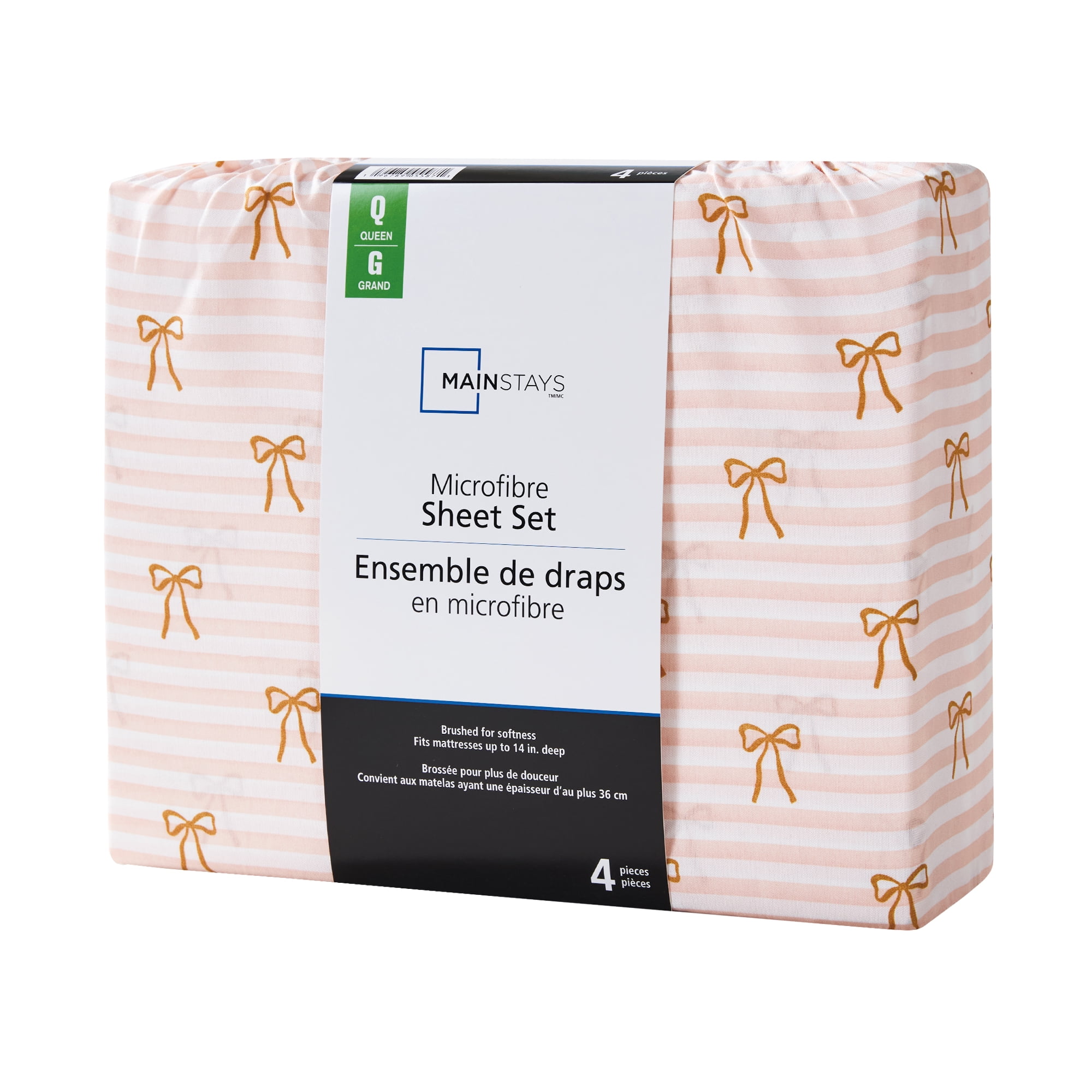 Mainstays Back to School, Easy Care, Super Soft Sheet Sets