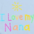 thumbnail image 2 of CafePress - I Love My Nana Infant Bodysuit - Baby Light Bodysuit, Size Newborn - 24 Months, 2 of 4