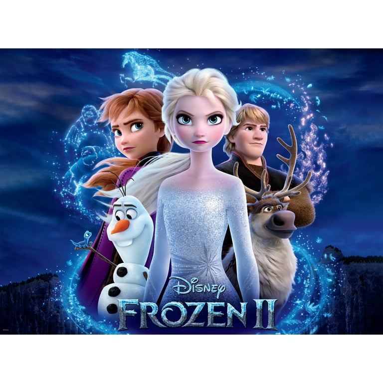 シウミン Frozen Time Ceaco - Together Time - Disney - Frozen 2 - 400 Piece Jigsaw