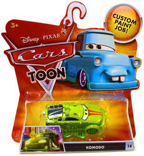 Disney Cars Main Series Komodo Diecast Car - Walmart.com