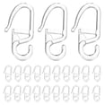 thumbnail image 1 of 50 ganchos especiales para cortina de cama, accesorios para colgar cortinas, rollos de cortina universales, ganchos deslizantes para cortina para el hogar., 1 of 5