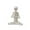 🔥 as show-B_New, variant on YYV Halloween Yoga Skeleton Statue Resin Gothic Body Bones Model Realistic Craft for Party Graveyard Desk Shelf Mantel Home Decor