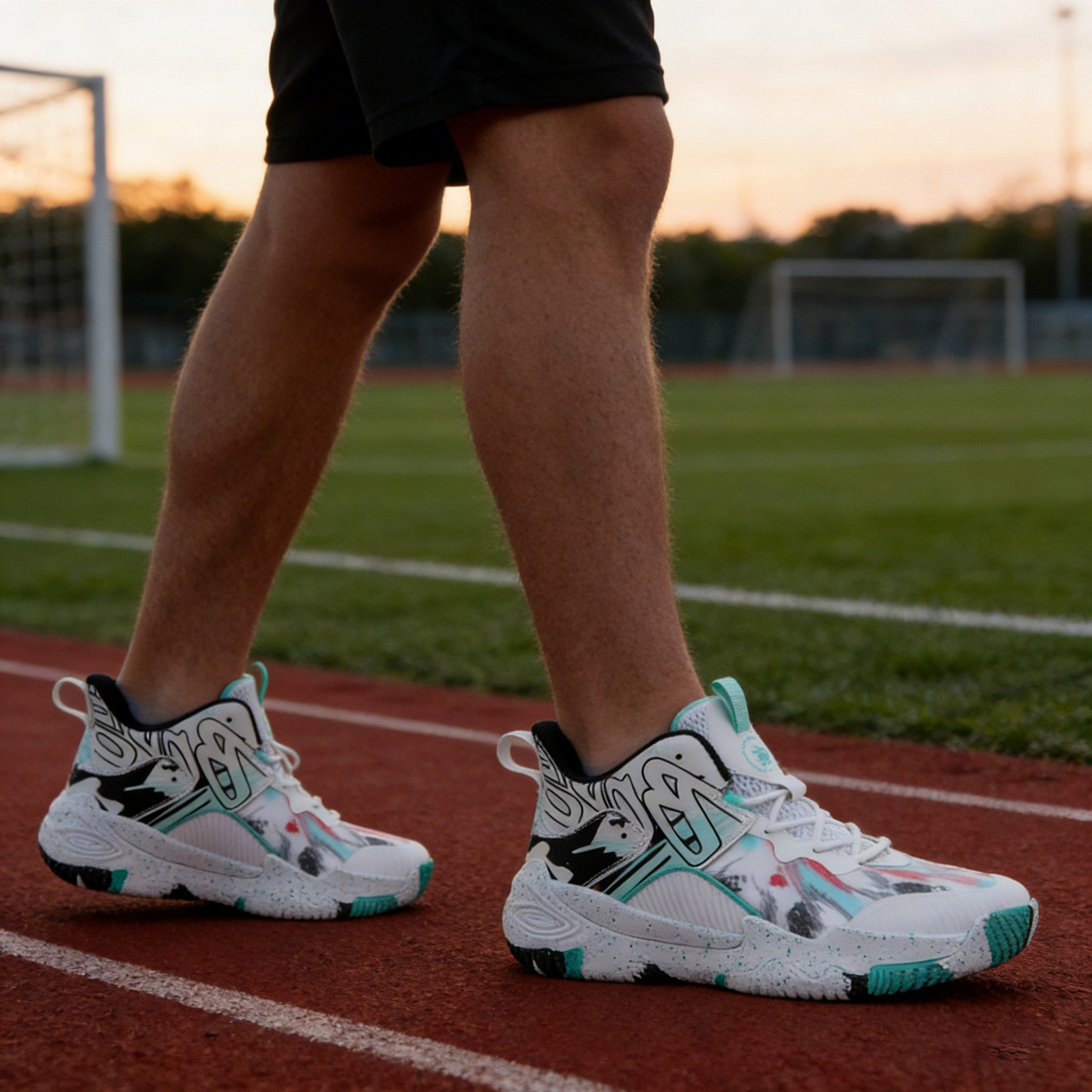 Zapatos de Running Ligeros y Transpirables para Hombre, Zapatillas Deportivas para Deportes al Aire Libre, Caminar, Gimnasio, Entrenamiento, Trotar, Senderismo, Cómodos, de Soporte, Estables, Suela de Goma 6