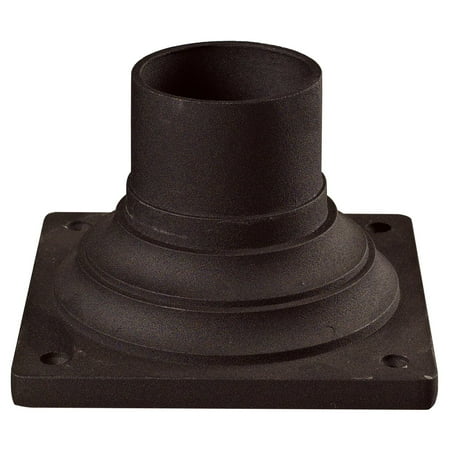 Outdoor Scroll Pier Mount - Z-Lite Outdoor Pier Mount in Bronze