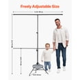 thumbnail image 3 of VEVOR Backdrop Stand Background Stand Kit 5 x 6.5 ft for Party & Photo Studio, 3 of 9