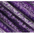 thumbnail image 3 of Soimoi Cotton Voile Fabric Stripe & Paisley Decor Fabric Printed Yard 56 Inch Wide, 3 of 7