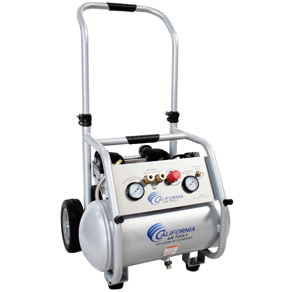 2 HP 5 gal. Ultra Quiet and Oil-Free Rugged Air Compressor
