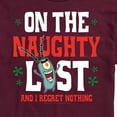 thumbnail image 3 of SpongeBob SquarePants - Plankton Naughty List Christmas - Men's Short Sleeve Graphic T-Shirt, 3 of 6