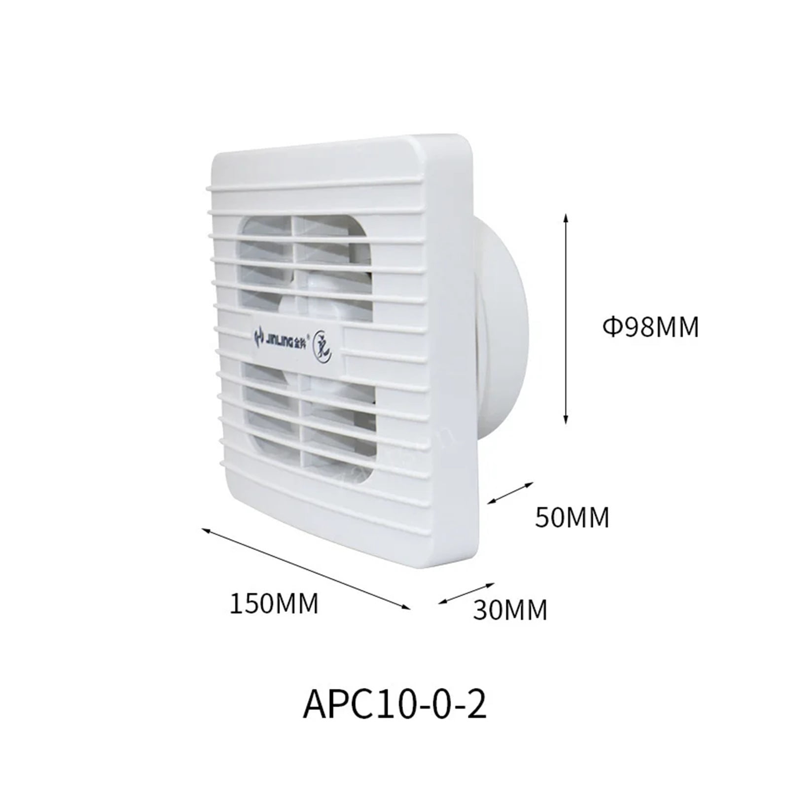 4/6/8Inch Electric Extractor Ventilation Fan Exhaust Air Blower Bathroom Kitchen Toilet Window Wall Pipe Duct Inline Exhaust Fan ,Energy-Efficient
