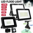 thumbnail image 2 of LED Floodlight Outdoor Security Light Flood Garden Motion Sensor PIR Lights LED Projection Light Floodlight Infrared Human Body Sensor Light Garage Light, 2 of 3