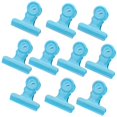 thumbnail image 2 of LOVIVER 10 Paper Clips Binder Clips File Clamps , Shops, Office And Folder Clips - Light Blue, 2 of 8