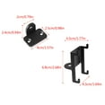 thumbnail image 6 of T-HOTLYST Wall-mounted Loudspeaker Box Hanger for Invisible 300 Speaker Rack Prevent Falling Box Storage Rack, 6 of 9