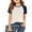 Beige3, variant on Liyamei Boys Short Sleeve T Shirt Color Block Raglan Tee Comfortable Top For Kids Casual Everyday Wear Youth Summer Outfit Boys T-Shirts Size 7-8 Years