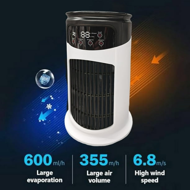 HURRISE Mini climatiseur Climatiseur Portable Ventilateur de