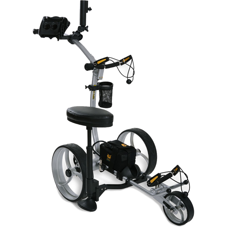 Bat Caddy X8R Electric Golf Bag Cart Caddy w/ Lithium Battery & Remote