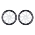 thumbnail image 2 of Air Compressor Wheel Replacement Part, Rugged Construction 2PCS ABS and Rubber Air Compressor Wheel Portable  for Industry, 2 of 7