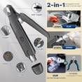 thumbnail image 2 of Cortauñas y esmerilador 2 en 1 para perros y gatos Catpick Care con USB-C y LED, 2 of 8