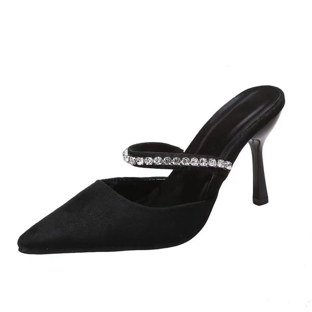 Compre 2 Ahorre 10% Moda de primavera y otoño Zapatos de fiesta sexys con tacones altos y punta estrechaCalidadExperiencia de usuarioSostenibilidad