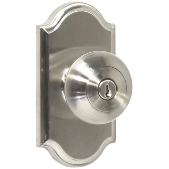 Weslock 01740ININSL23 Impresa Premiere Entry Lock avec Verrou Réglable & Full Lip Strike&44; Satin Nickel