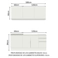 thumbnail image 3 of Cocina Integral Madesa Glamy Con Tarja 180 Cm Blanco Madesa Glamy, 3 of 10