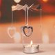 thumbnail image 4 of Advancent Spinning Metal Carrusel Tea Light Candle Holder Stand Light Decoración Navidad Type3 NO3 Advancent JJ8918-04B, 4 of 5
