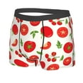 thumbnail image 5 of Goofa Fresh Red Tomato Printed Men's Boxer Briefs Underwear, Moisture-Wicking Underwear, Trunk,Soft and Breathable Cotton Underwear-Medium, 5 of 9