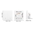 thumbnail image 4 of Para ZigBee Switch Control de aplicación de voz Función de sincronización interruptor de pared inteligente funciona para Google Home 100-250V, 4 of 8