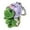 Purple, variant on 2 Soft Turtle Keychain for Bags and Keys – Cute Turtle Charms with Funny Toy Detail and Build, 9x3x6 cm, Purple