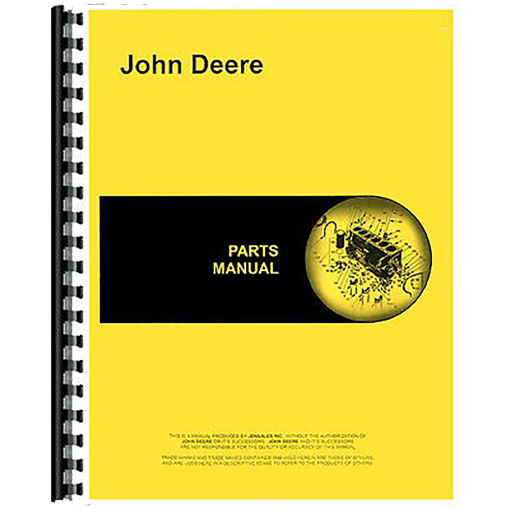 New Parts Manual For John Deere Plow 555 Three and Four-Bottom Drawn  Moldboard - Walmart.com