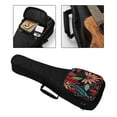 thumbnail image 4 of Ukelele Carrying Case Nylon for 4 String guitar Soprano Concert Tenor Thick Padded 26inch Black, 4 of 9