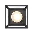 thumbnail image 3 of Trans Globe Lighting 51395 BK Kingsbury 10" Wide Flush Mount Outdoor Ceiling Fixture -, 3 of 4