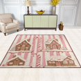 thumbnail image 2 of Yayeee Area Rugs for Living Room 6.7'x4.8' Non Slip Washable Bedroom Floor Carpet, Pink Candy House, 2 of 6