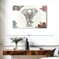 thumbnail image 3 of Elephant Stock Mandala Morning I Wall Art - Horizontal Canvas Wall Art - Living Room Wall Decor - Animal Canvas - Pink And Orange Decor By Anne Tavoletti - 36" x 24", 3 of 8