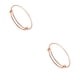 thumbnail image 4 of Brazalete expandible sweethay de Metal estilo Simple Oro rosa 2Conjunto, 4 of 6