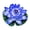 Blue, variant on Chanana Artificial Floating Foam Lotus Flower with Water Lily Pad, Artificial Lotus Flowers Decor, Lotuss Leaf Flower Floating Garden Pond Decor, Fountain Accessory, Pool Decoratio