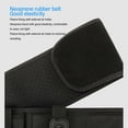 thumbnail image 4 of Belly Band,Wear Resistant Nylon Rubber Concealed Waist Belt with Hook and Loop for Phone Wallet ID Card, 4 of 7