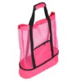 thumbnail image 3 of Mesh Beach Bag, Practical And Decorative Multifunctional Beach Bag With Cool Or Insulation Layer For Beaches Pool Parties, Picnics, 3 of 8