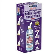 Neilmed Nasamist All In One Saline Nasal Spray - 6 Oz, 3 Pack