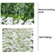 thumbnail image 5 of Flores artificiales, glicina artificial, decoración del hogar, cada hebra mide 110 cm de largo, de seda, para bodas, en casa, jardín, fiesta, 12 piezas (blanco) WD.WDQZL Hogar, 5 of 7
