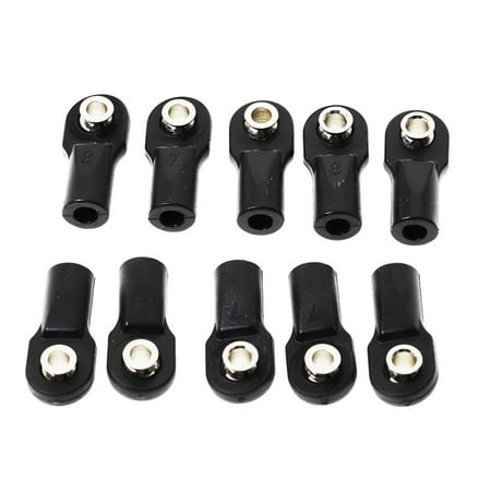 

10Pcs Plastic M4 Rod End Link Linkage Balls Joint Head for 1/10 RC B