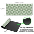 thumbnail image 6 of Big Mouse Pad, XXL Mouse Pads Office Desk Pads, Full Desk Mat Non-Slip Rubber Base Waterproof with Stitched Edges, 35.4 X 15.7 inch for Work/Game/Office/Home Geometric Stylized Flowers, 6 of 6
