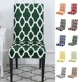 thumbnail image 1 of Vnanda Chair Covers for Dining Room - Stretch Chair Slipcovers for Decorative Seat Protector Armless Removable Washable Elastic Dinner Universal Spandex Solid Chair Slip Covers Set, 1 of 7