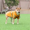thumbnail image 3 of Dog Raincoat Windproof Hooded Poncho With Reflective Strips For Medium And Large Breed Outdoor Adventures, 3 of 5