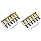 thumbnail image 1 of 10.5mm Saddles with Roller Electric Guitar Tremolo Bridge Saddles, 1 of 5