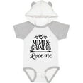 thumbnail image 3 of Inktastic Mimi and Grandpa Love Me Girls Baby Bodysuit, 3 of 5