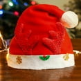 thumbnail image 6 of Cheer US Christmas Hat, Santa Hat, Xmas Holiday Hat for Unisex Adults, Extra Thicken Classic Fur for New Year Festival Party Supplies, 6 of 9