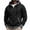 20-Black, variant on Fleece Hoodie for Men Featuring Full Zip Front Drawstring Hood Hooded Sweatshirt Jacket with Kangaroo Pockets for Weekend Wear Yellow M