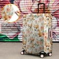 thumbnail image 4 of Corgi Dog and Flower Florals Luggage Cover Fashion Suitcase Cover Baggage Covers Fit 25-28 Inch Luggage (Go Travel), 4 of 5