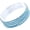 Aqua/Silver Tone, variant on Women's Set of 5 Sparkling Crystal Rhinestone Stacking Stretch Bracelets, 2.25"